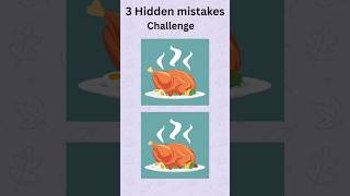 Catch 3 Hidden Mistakes... double tap if you found...#puzzles #findthedifference #viral screenshot 5