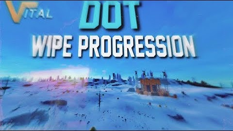 Online Raiding Everyone On Wipe Day - Vital Main Wipe Progression - RUST