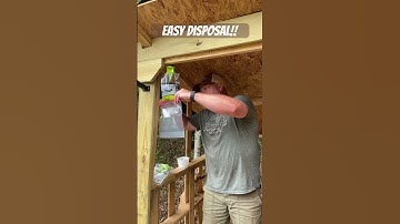 How to easily dispose of a fly trap! ￼