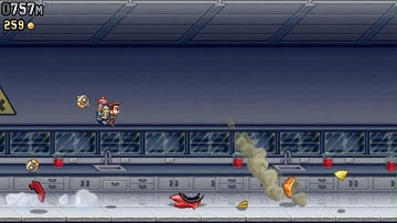 Jetpack Joyride gameplay