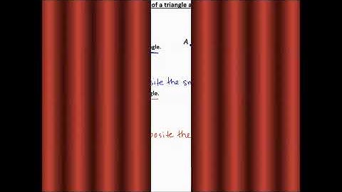 5.2 PART1 (Topic C) Triangle Inequalities Angle Side Relationships