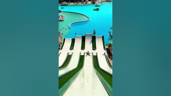 Death diving slip’n’slide in Thailand, Phuket  #watermagic #waterpark #swimming #cliffjumping