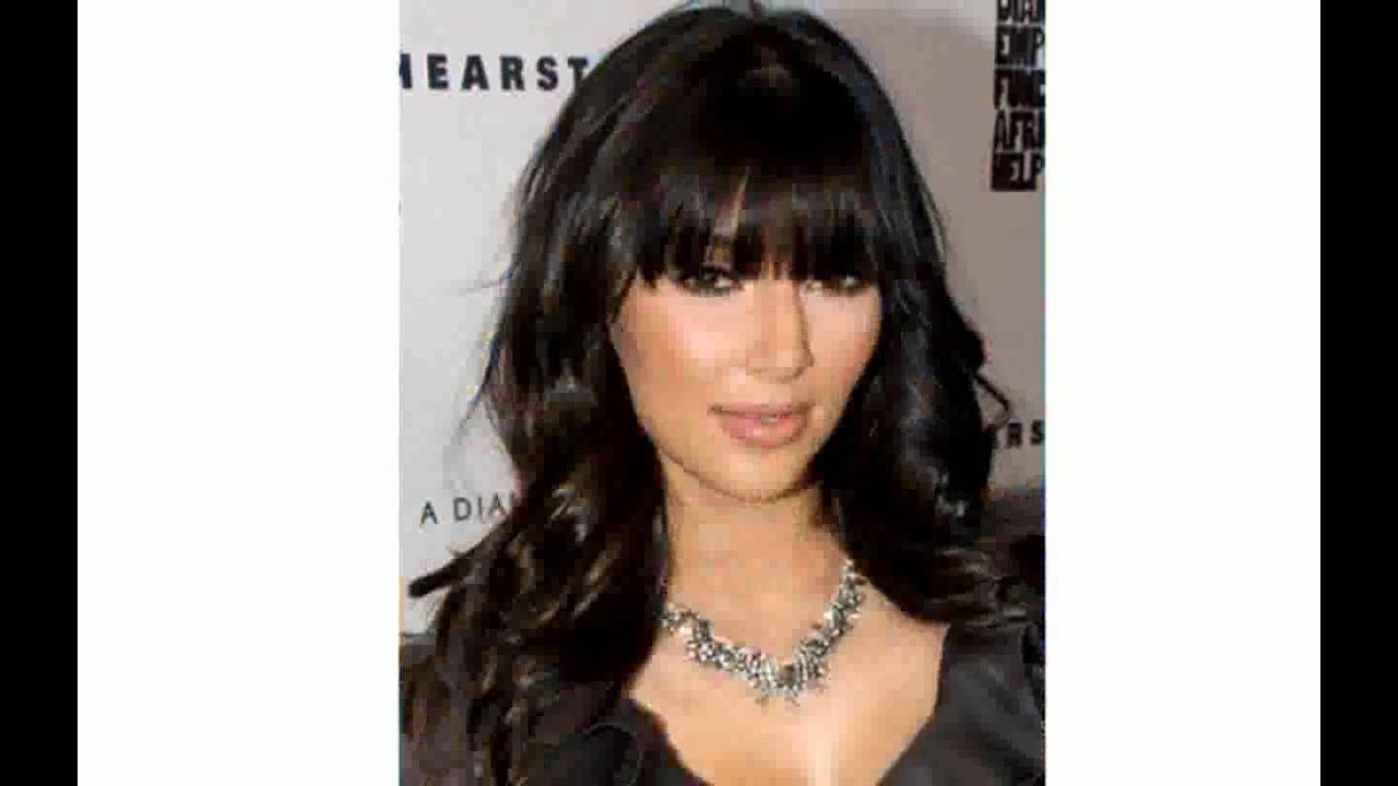 Short Hair Long Fringe Hairstyles Youtube