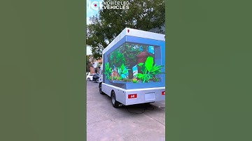 EW3360 Bezel-less Mobile 3D led billboard truck