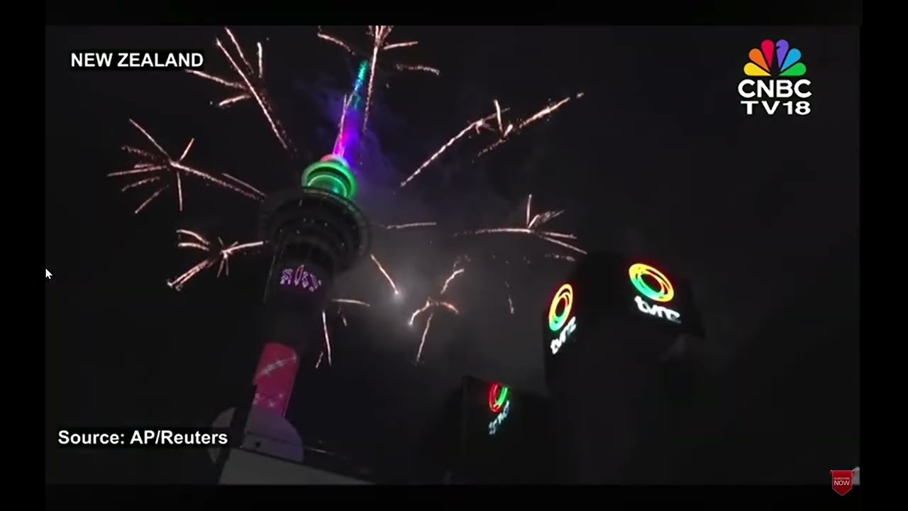 Auckland NZ 2025-26 Fireworks