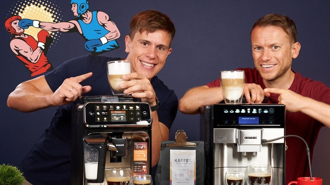 Philips 5400 LatteGo vs. Siemens EQ 6 | Welcher Kaffeevollautomat ist  besser? - YouTube