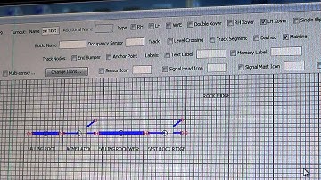 JMRI Layout Editor Crossover Placement