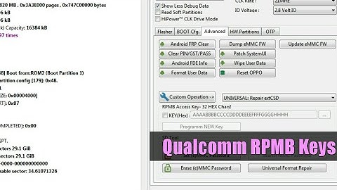 RPMB Keys For Qualcomm CPU