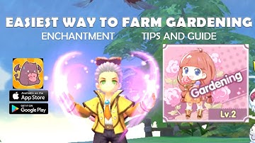 Ragnarok X Next Generation(SEA) Easy Gardening Enchantment GUIDE/TIPS  (Android/IOS) #GamingMobile