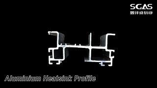 Anodized Aluminium Heatsink Profile Bar Enclosure 6063 Extruded