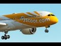 Scoot's first Boeing 787-9 dreamliner (9V-OJA)-First flight-Must See-Full HD compilation