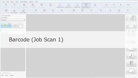 Panasonic "Image Capture Plus" Demo - Barcode (Job Scan 1)