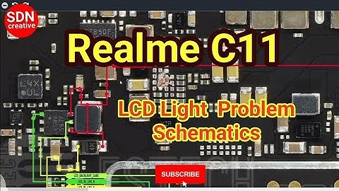 Realme C11 LCD Light  Problem Solution | Realme C11 LCD Light Schematics | Created By SDN_creative