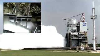 NASA Testuje Silnik Rakietowy J-2X NASA Testuje Silnik Rakietowy J-2X