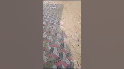 3d design interlock tile #labh_trading_company #tiledesign #interlocking #shortvideo #sirsa #tile