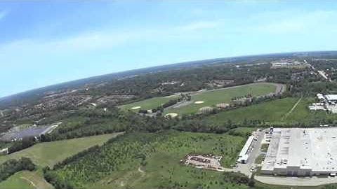 T-28 Trojan Flying with Sony Action cam