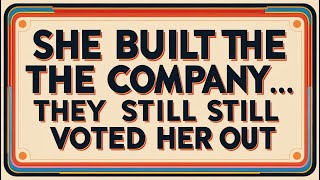 She Built the Company... They Still Voted Her Out Guide
