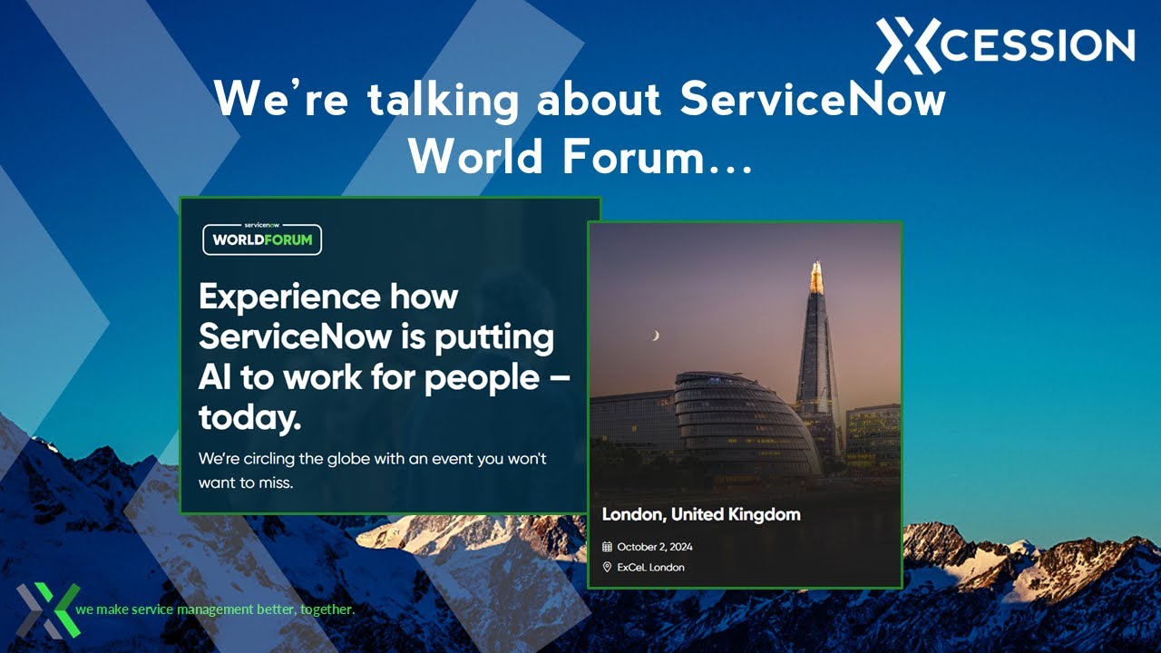 We review the ServiceNow World Forum 2024 - YouTube