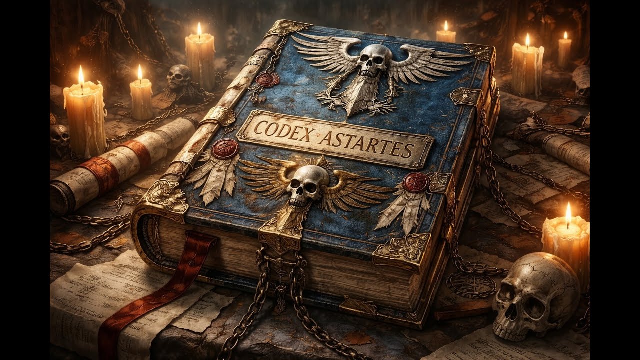 Metal Codex Codex Astartes - Epic Warhammer 40k Metal - YouTube
