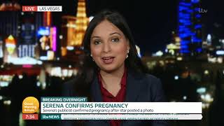 Serena Williams Confirms Pregnancy | Good Morning Britain
