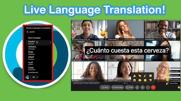 Webex Language Translation In Real Time!