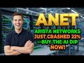 Arista Networks Just Crashed 22%—Buy the AI Dip Now! ANET Stock Analysis