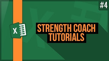 Strength Coach Tutorials #4 - Exercise Order Formatting