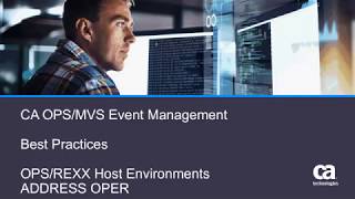 CA OPS/MVS®: Best Practice Video - Address OPER