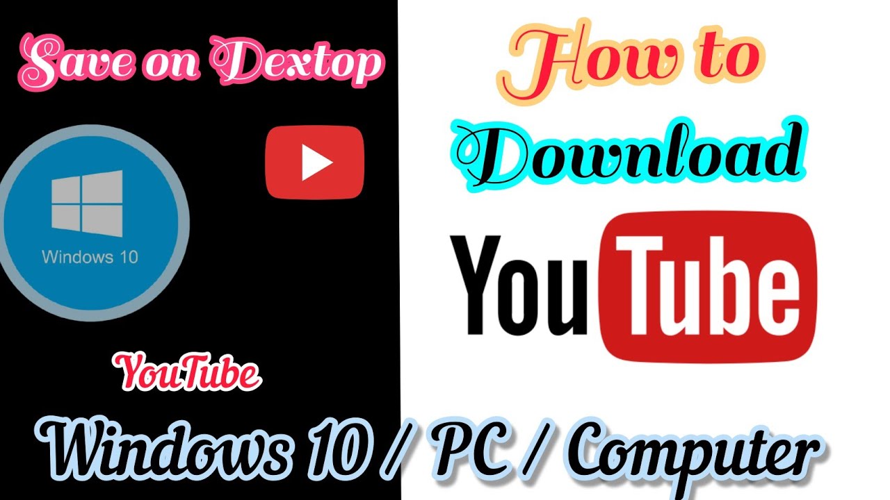 How to download youtube in windows 10 in hindi || laptop/pc mai youtube ...