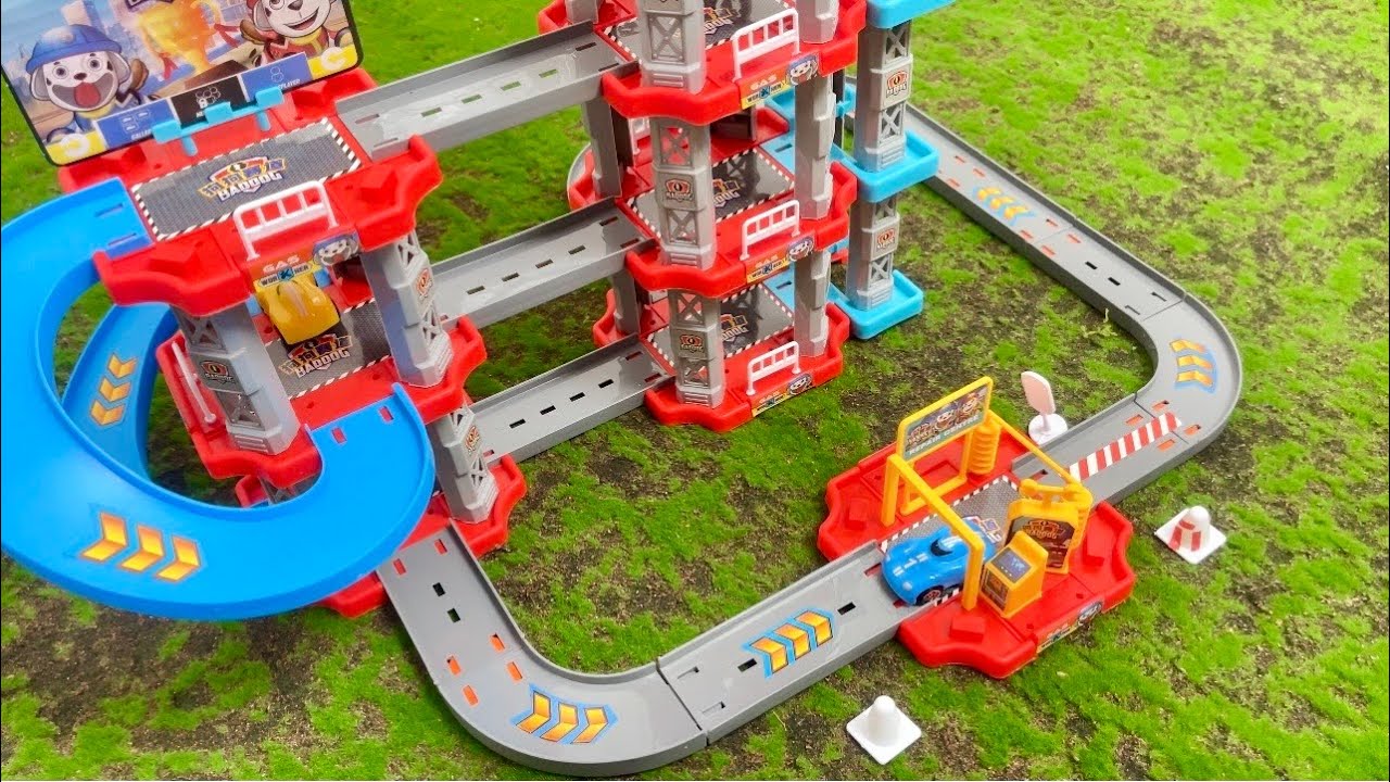 EPIC 3 LEVEL CAR GARAGE! | DIY Unboxing & Full Build