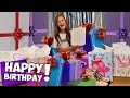 OLIVIA&#39;S 12th BIRTHDAY SPECIAL! 🎂 OPENING HER EXPENSIVE GIFT 🤑