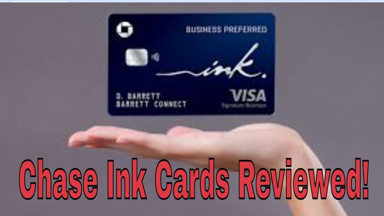 Chase Ink Business Credit Card Review! Don't Sleep on this New Huge ...