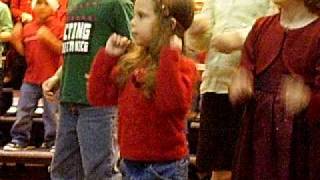Kiki's 1st Grade Christmas Program part 1