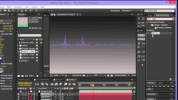 OWCP 101 Tutorials-Adobe After Effects cs6-: Audio spectrums