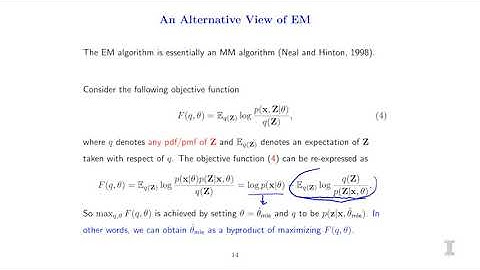 2018 1 STAT542 8 9 An Alternative view of EM h264 540