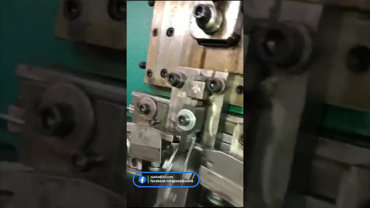 corded strap buckle machine can make 13 16 and 19 simple buckles in same machine now