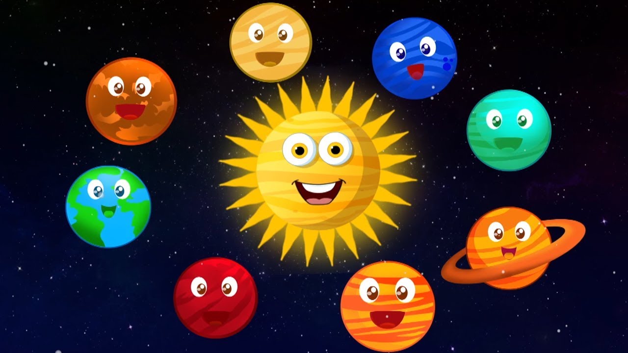 Lagu Planet Tata Surya Untuk Anak Anak Belajar Planet Galaksi Planet Song Kids Educational Rhymes YouTube