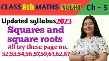 Try these - Page - 52,53,54,56,57,59,61,62,67 - Maths Class 8 - Chapter 5 - maths new syllabus 2023