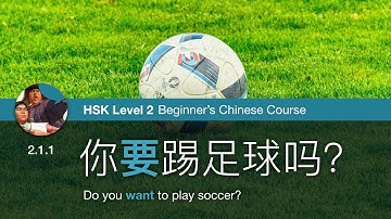 HSK 2 Grammar 2.1.1 Expressing intentions with 要 - Chinese Grammar Course