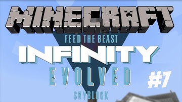 Minecraft FTB INFINITY SKYBLOCK! Lets Play Tutorial Series Episode 7 UPGRADES ALL AROUND!