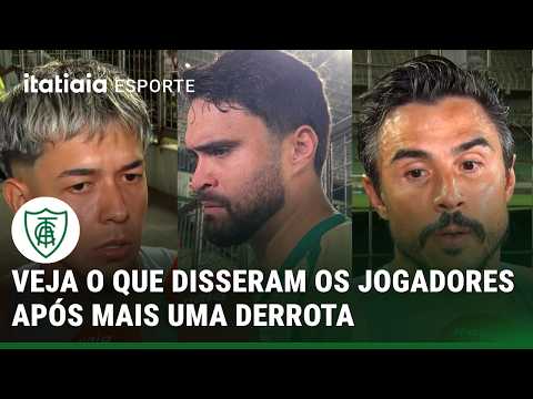 GUSTAVO, SEGOVINHA AND WILLIAN DUBGOD SPEAK AFTER ANOTHER AMÉRICA DEFEAT IN SÉRIE B