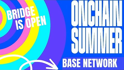 Base Onchain Summer! ☀️ 🔵
