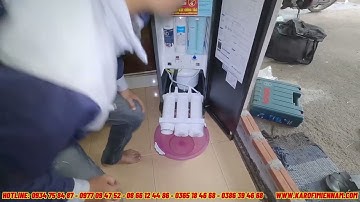 REVIEW lắp đặt máy lọc nước Nóng Lạnh Nguội Karofi KAD-D66S PRO phiên bản nâng cấp MỚI NHẤT 2024