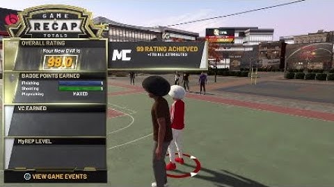 NBA 2k20 I Finally hit 99 overall