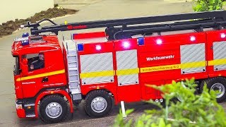 TOP OF RC FIRE TRUCKS & MORE 2016-2018!! RC RESCUE TRUCKS, RC AMBULANCE, FIREFIGHTERS!!