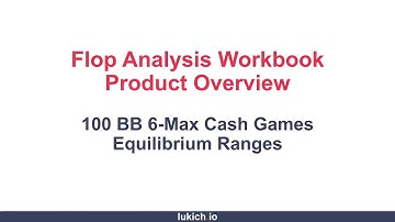 Product Video - Flop Analysis Workbook Walkthrough: Exploring Strategic Actions at Equilibrium