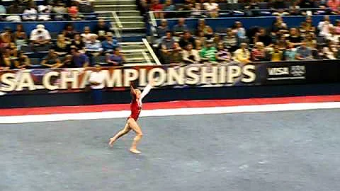 Keely McNeer FX 2010 Nationals Prelims