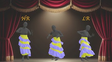 Fast Forward for the technical paper, Neural Garment Dynamic Super-Resolution, in Siggraph Asia 2024