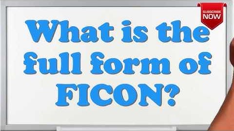 What is the full form of FICON?