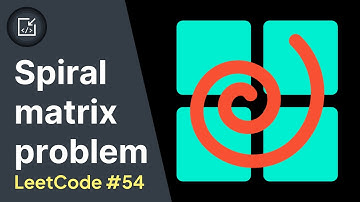 Spiral matrix problem (Leetcode 54.) - Inside code